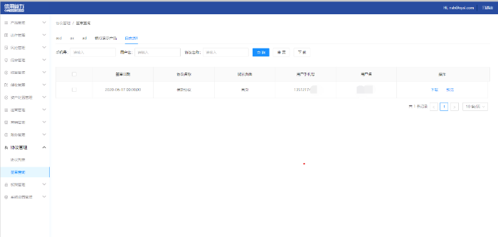 6-6 信用算力合同管理平臺示意圖 