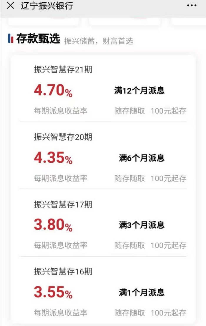 資料來源：遼寧振興銀行微信銀行