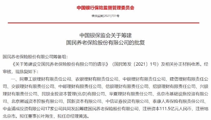 國民養老保險