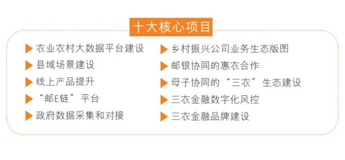 十大核心項目