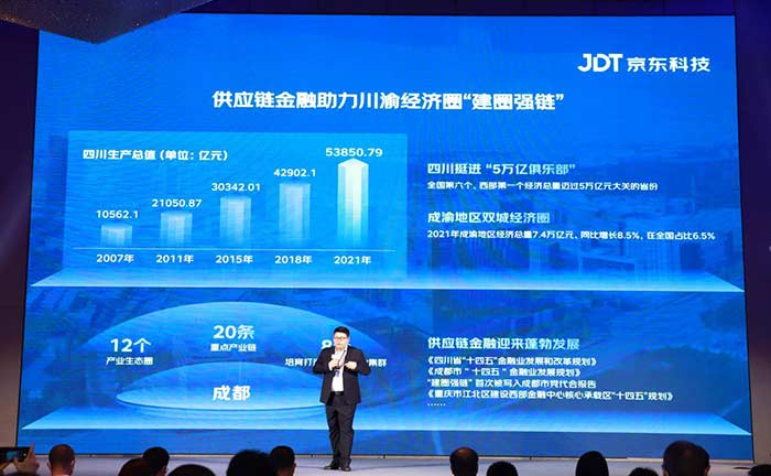京東科技主辦的“京東供應鏈金融科技全國行·成都站”