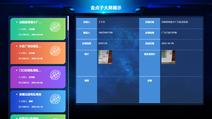金點子大屏
